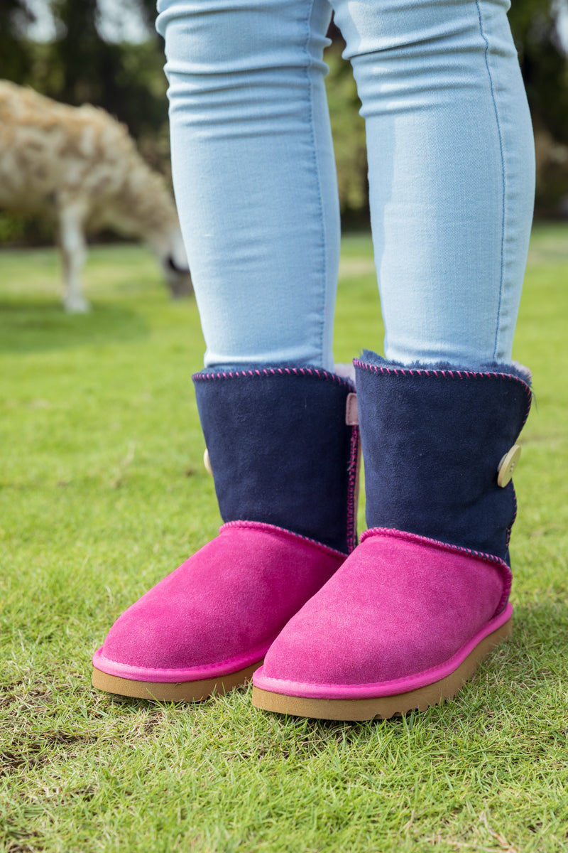 Color block uggs best sale