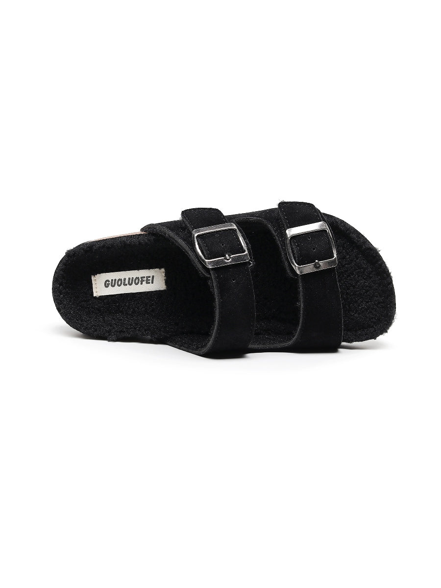Maibulun | Plush Insole Dual-Strap Sandal