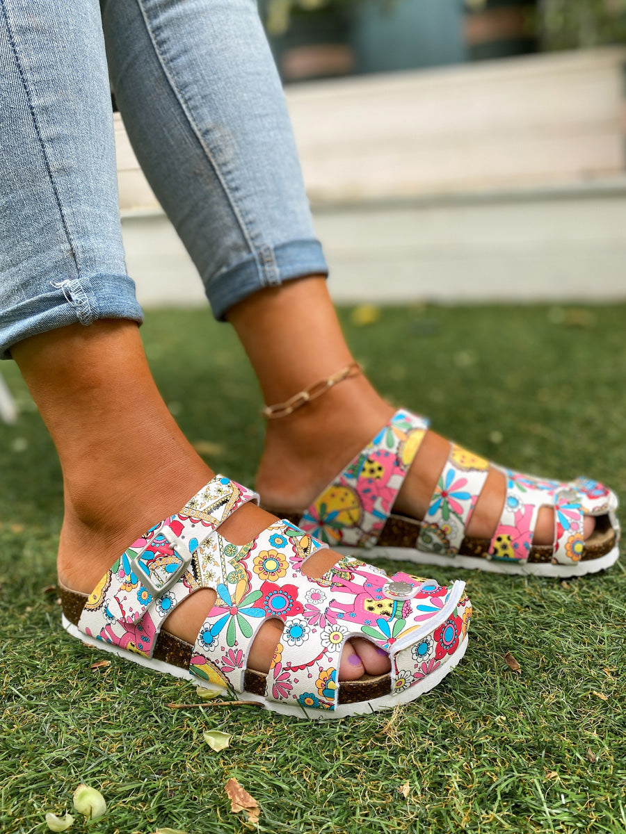 Strappy Slide Clogs Clog Shoes Sandals - Maibulun – SMAIBULUN