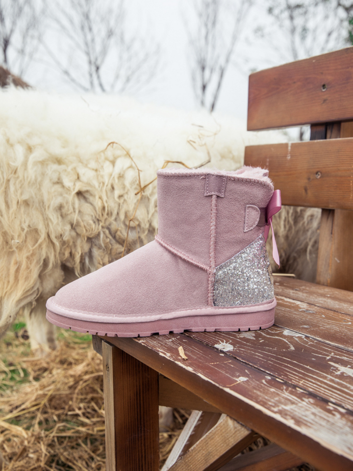 Pink ugg snow boots sale
