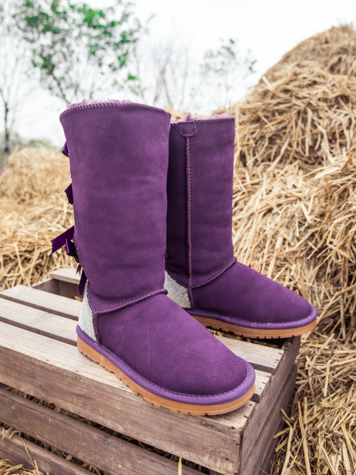 Purple uggs womens best sale